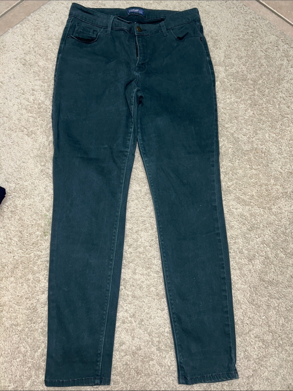Old Navy Women's Teal Skinny Jeans
